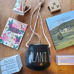 Last in Stock! Rae Dunn PLANT Hanging Planter